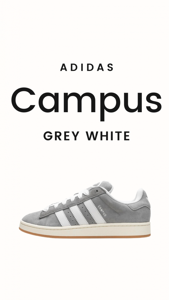 adidas Campus 00s Grey White