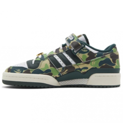 Adidas Forum 84 Low Bape 30th Anniversary Green Camo