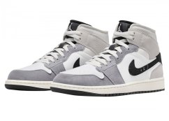 Air Jordan 1 Mid Craft Cement Grey