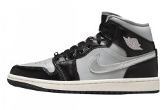 Air Jordan 1 Mid Black Chrome