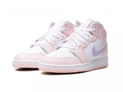 Air Jordan 1 Mid Pink Wash (GS)