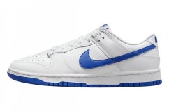 Nike Dunk Low White Hyper Royal