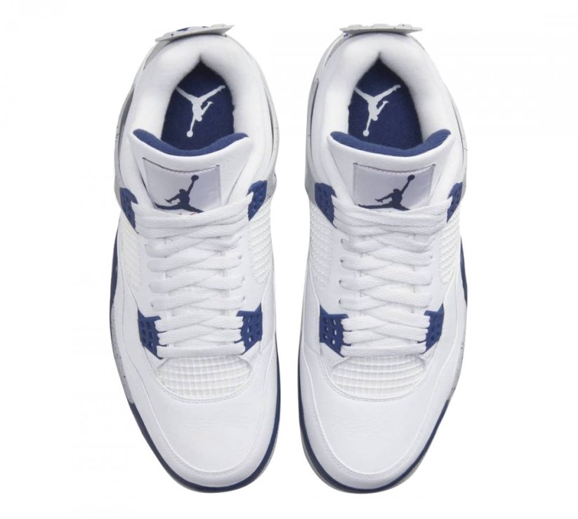 Air Jordan 4 Retro White Midnight Navy