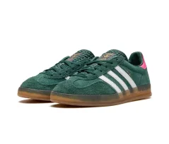 Adidas Gazelle Indoor Collegiate Green Lucid Pink