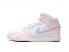 Air Jordan 1 Mid Pink Wash (GS)