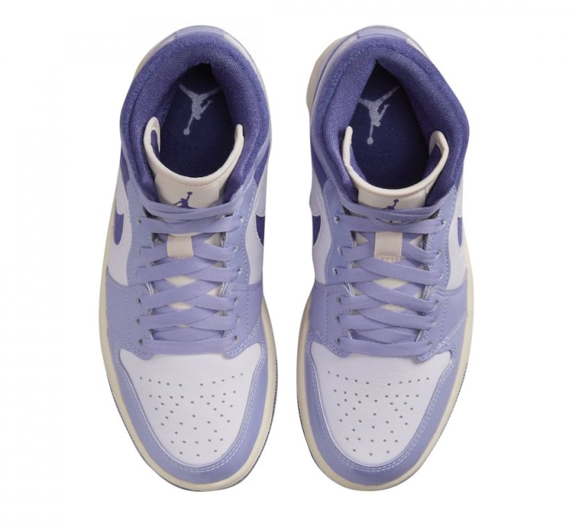 Air Jordan 1 Mid Purple Chenille