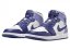 Air Jordan 1 Mid Sky J Purple