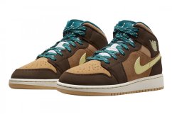 Air Jordan 1 Mid Cacao Wow (GS)