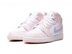 Air Jordan 1 Mid Pink Wash (GS)