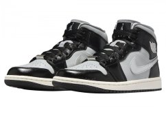 Air Jordan 1 Mid Black Chrome