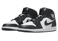 Air Jordan 1 Mid Black Elephant